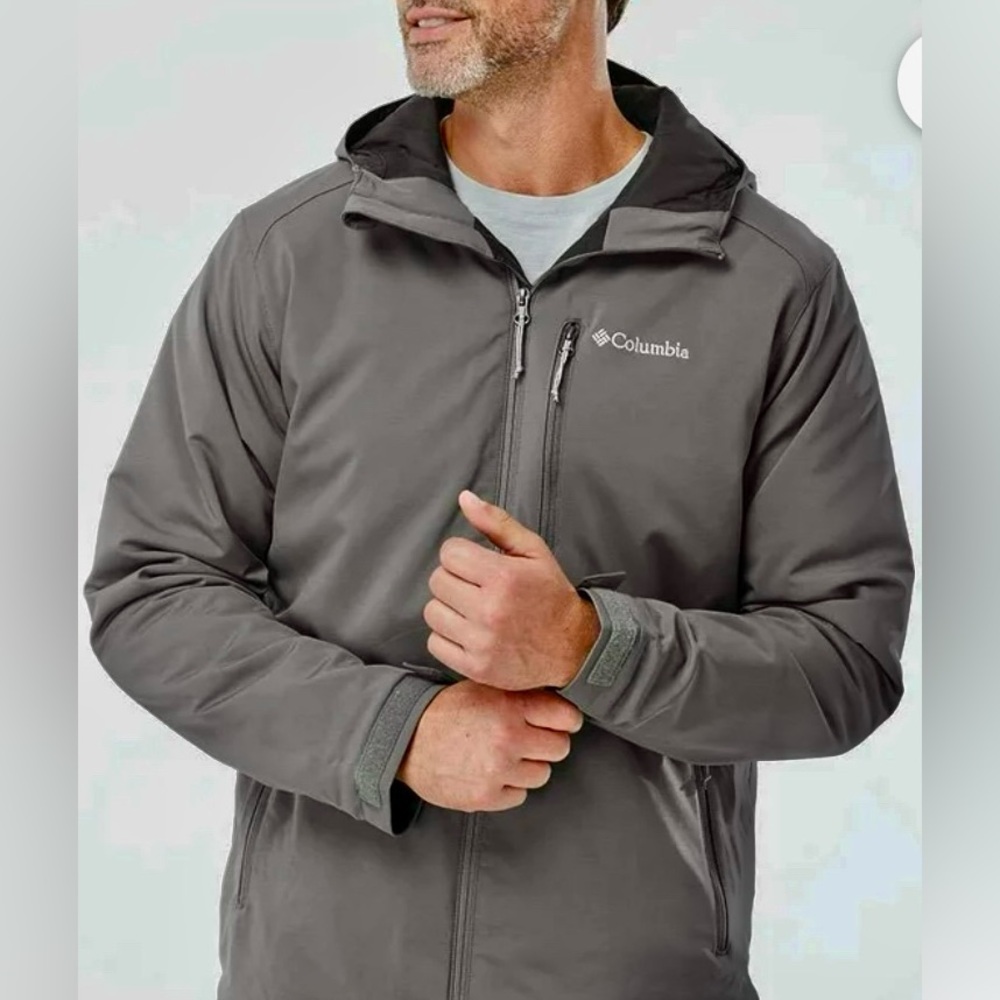 Columbia Men's Gate Racer II Charcoal, Performance Jacket